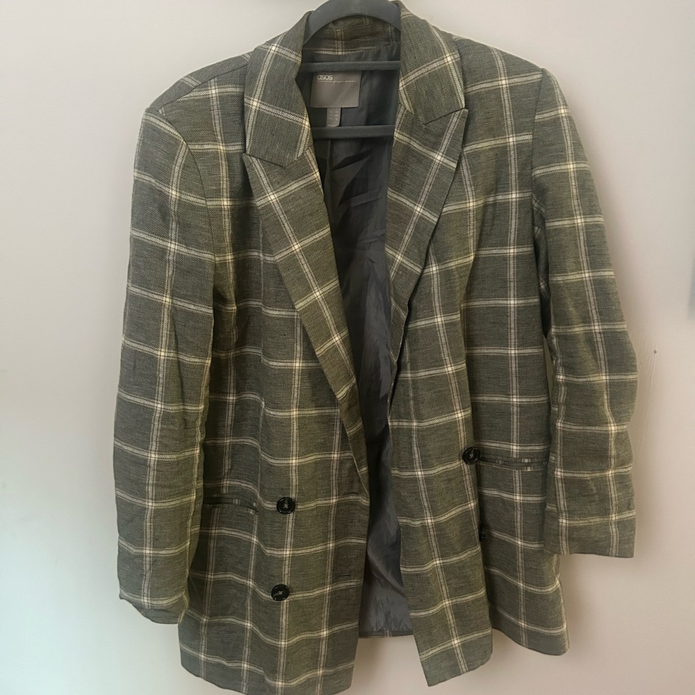 ASOS Plaid Blazer